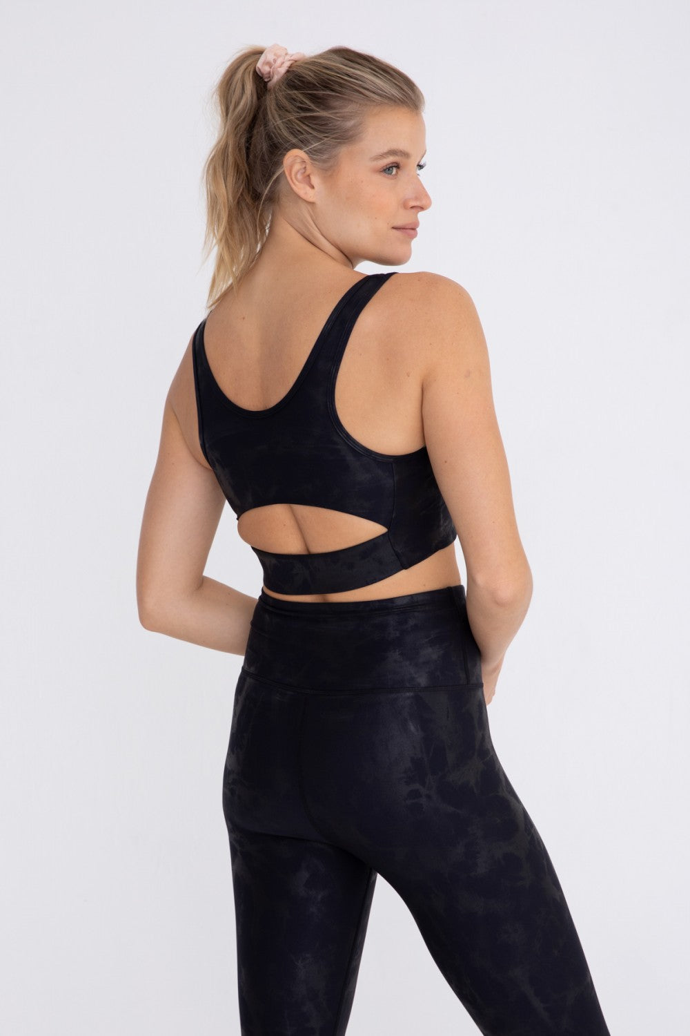 Metallic Foil Sports Bra