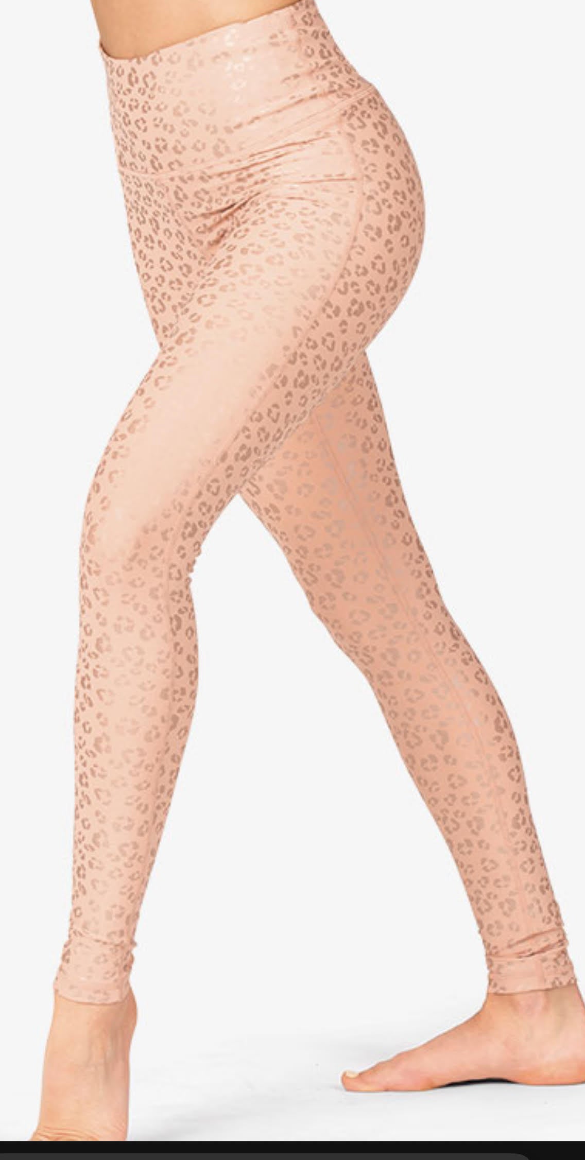 Leopard Shimmer Legging