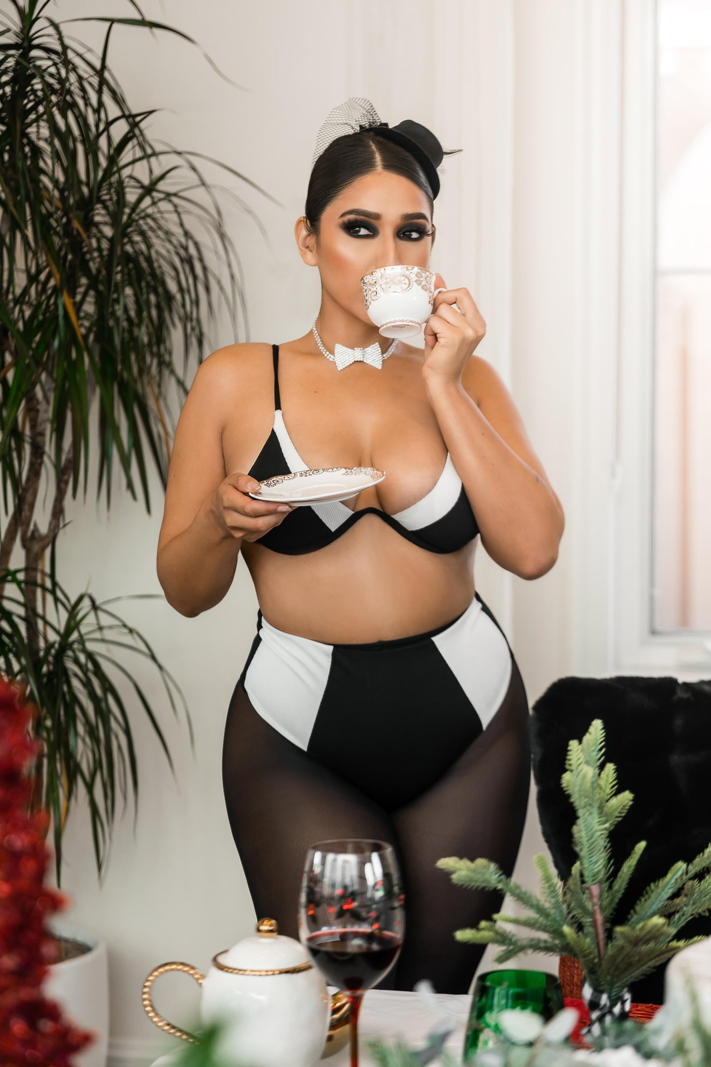 Classy High Waisted Bikini Bottoms