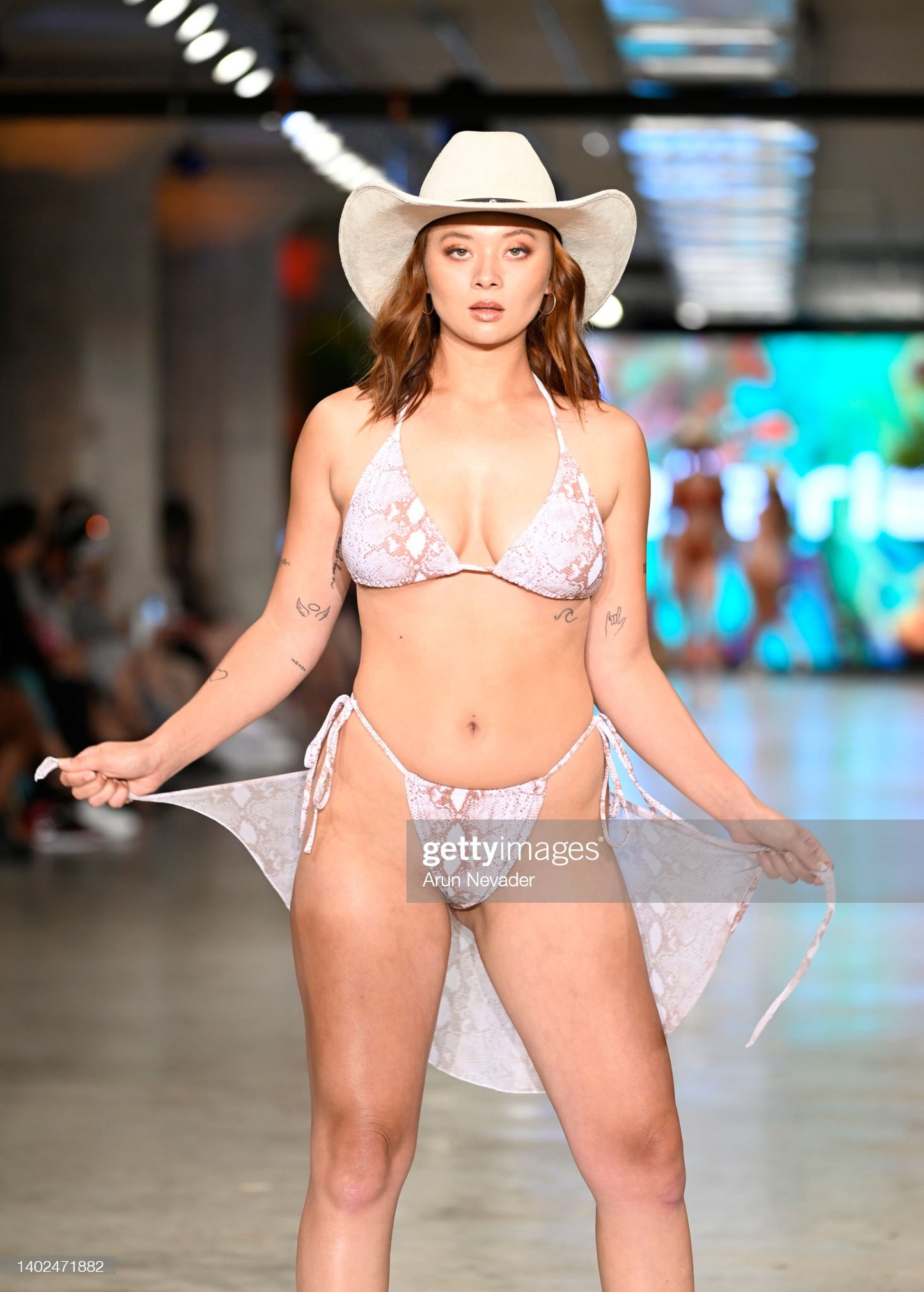 Snake 3 piece Bikini