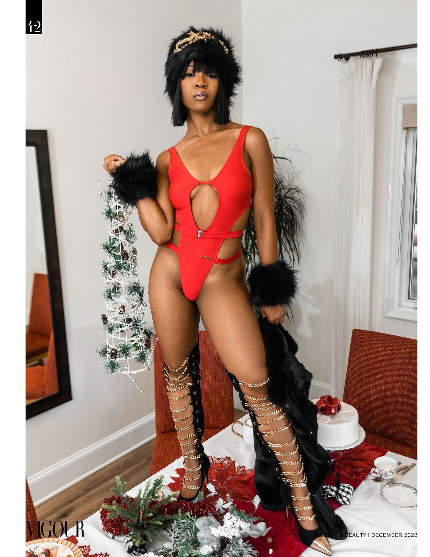 Red Sailor One Piece