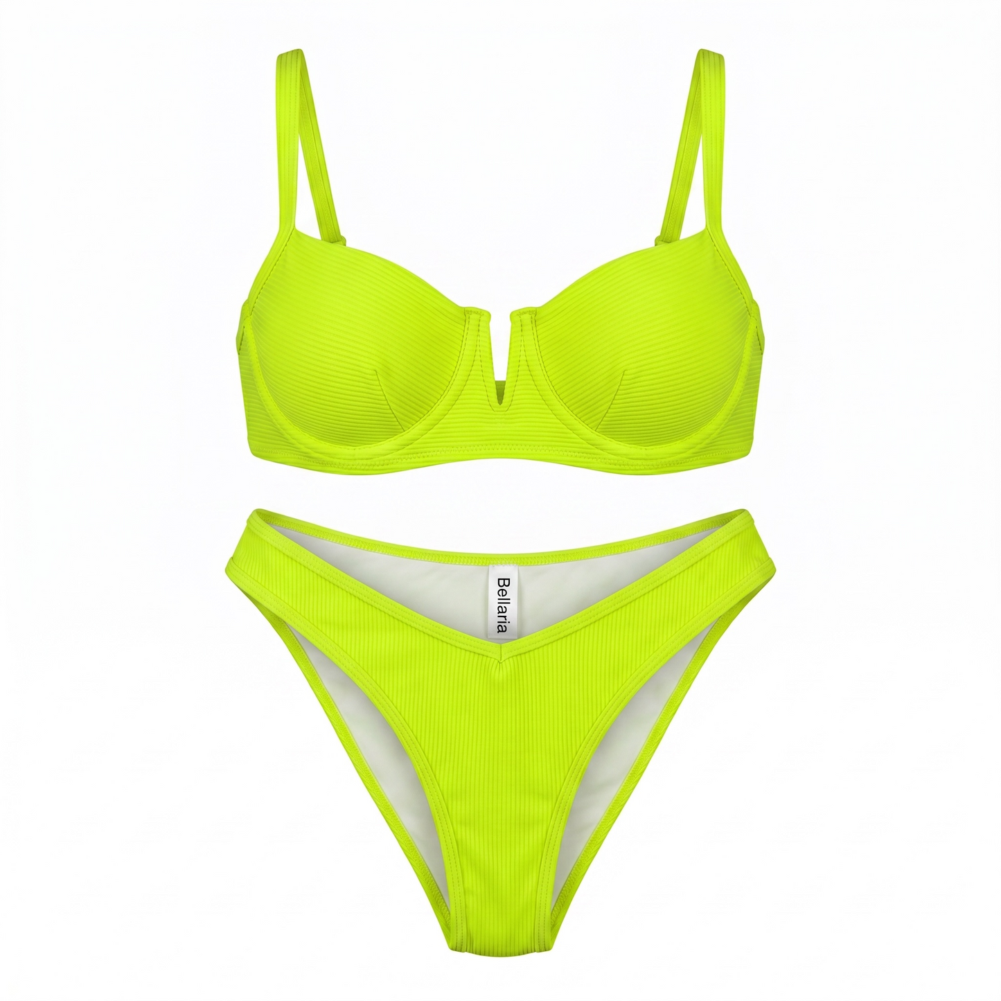 Electric Lime Bikini Set