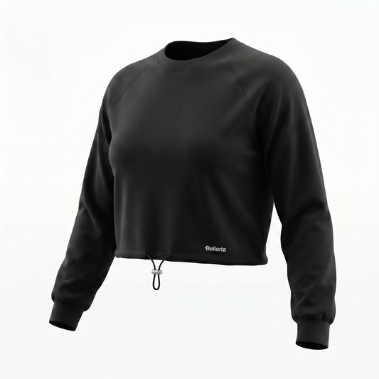 Bellaria Essential Crop Sweatshirt
